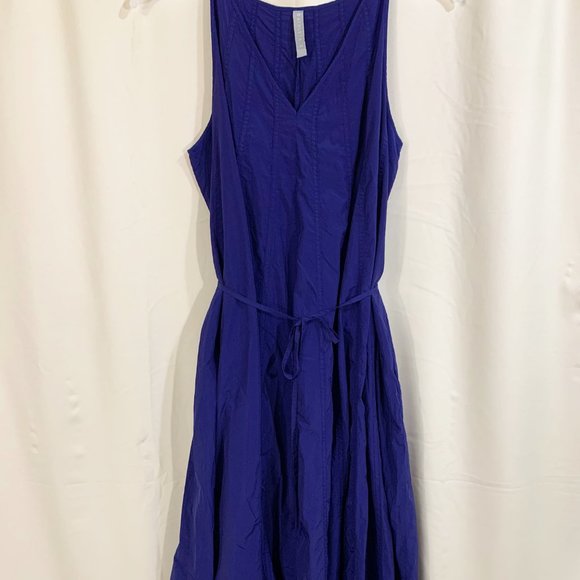 Athleta Canopy Parachute Dress Blue - Picture 2 of 7